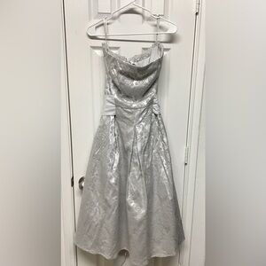 Silver Strapless NY&C size 16